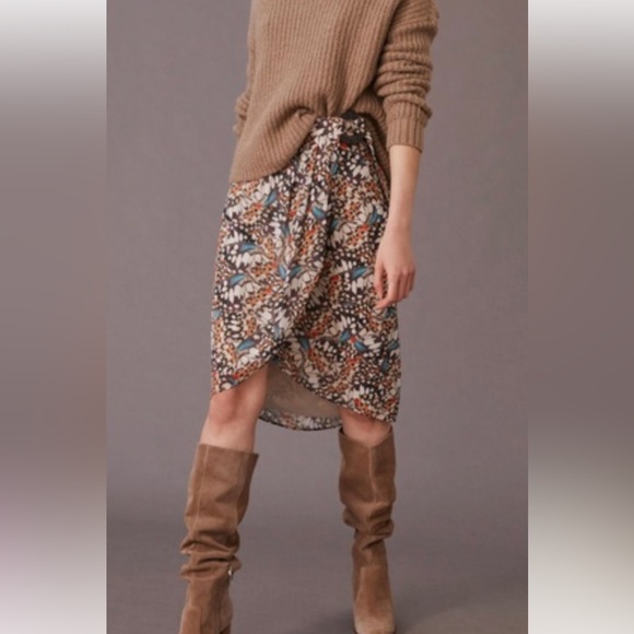Hutch Dresses & Skirts - Anthropologie Hutch Butterfly Wrap Skirt Size 6